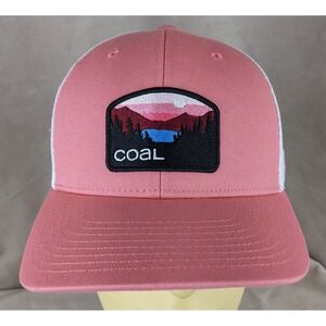 Coal "The Hauler" Dusty Rose Snapback Mesh Back Trucker‎